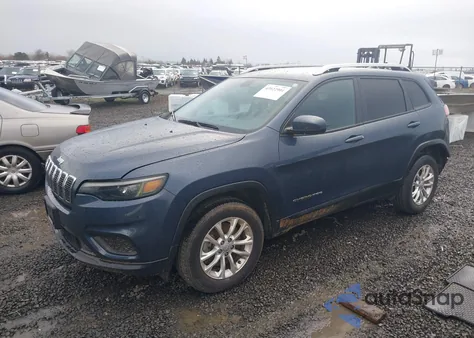 2020 Jeep Cherokee Latitude 4X4 из США, поврежденный, VIN 1C4PJMCB1LD614035